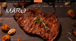 Desktop Screenshot of marowoodgrill.com